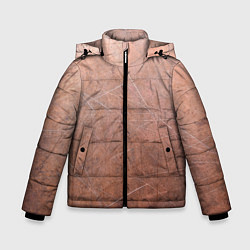 Куртка зимняя для мальчика ЛАТУНЬ, цвет: 3D-светло-серый