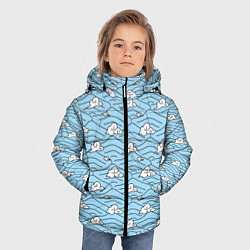 Куртка зимняя для мальчика УРУКОДАКИ САКОНДЖИ, цвет: 3D-светло-серый — фото 2