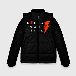 Зимняя куртка для мальчика Gg lightning orange