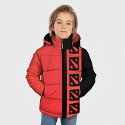 Куртка зимняя для мальчика Dota 2, цвет: 3D-черный — фото 2