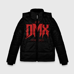 Куртка зимняя для мальчика DMX RIP 1970-2021, цвет: 3D-черный
