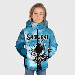 Куртка зимняя для мальчика SAMURAI KING 2077, цвет: 3D-черный — фото 2