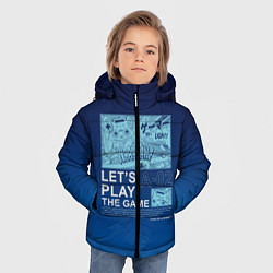 Куртка зимняя для мальчика LETS PLAY THE GAME ГЕЙМЕР, цвет: 3D-черный — фото 2