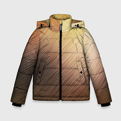 Куртка зимняя для мальчика Texture Sun Glare, цвет: 3D-черный
