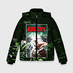 Куртка зимняя для мальчика Farcry 3, цвет: 3D-черный