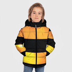 Куртка зимняя для мальчика Георгиевская лента, цвет: 3D-черный — фото 2