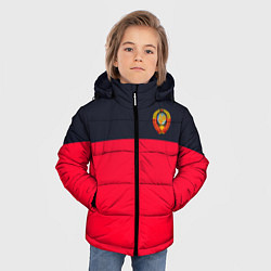Куртка зимняя для мальчика СТИЛЬ СССР ДИЗАЙН СПИНЫ, цвет: 3D-черный — фото 2