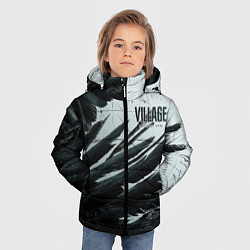 Куртка зимняя для мальчика Resident Evil Village крылья, цвет: 3D-черный — фото 2