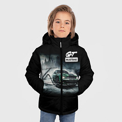 Куртка зимняя для мальчика Ford mustang, цвет: 3D-черный — фото 2