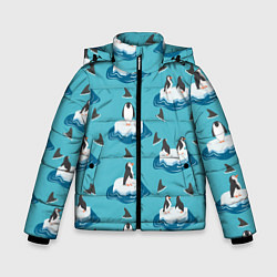 Зимняя куртка для мальчика Пингвины