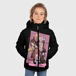 Куртка зимняя для мальчика Kaguya Sama Госпожа Кагуя, цвет: 3D-светло-серый — фото 2
