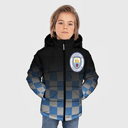 Куртка зимняя для мальчика МАНЧЕСТЕР СИТИ МАНЧЕСТЕР, цвет: 3D-светло-серый — фото 2