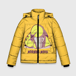 Куртка зимняя для мальчика Pikachu morning mood, цвет: 3D-светло-серый
