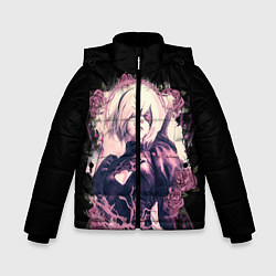 Куртка зимняя для мальчика 2B ROSES, цвет: 3D-черный