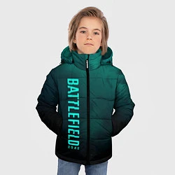 Куртка зимняя для мальчика BattleField 6, цвет: 3D-светло-серый — фото 2