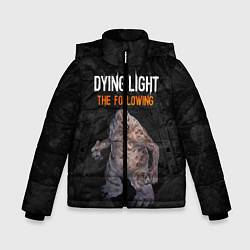 Куртка зимняя для мальчика Dying light мутант, цвет: 3D-черный
