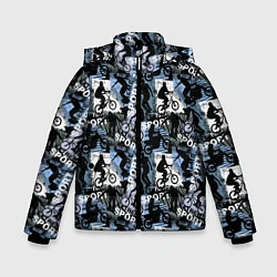 Куртка зимняя для мальчика SPORT, цвет: 3D-черный