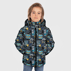Куртка зимняя для мальчика SNOWBOARD, цвет: 3D-черный — фото 2