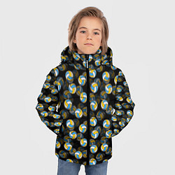 Куртка зимняя для мальчика Волейбол, цвет: 3D-светло-серый — фото 2