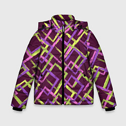 Зимняя куртка для мальчика Абстракция-2
