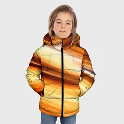 Куртка зимняя для мальчика Сахара!, цвет: 3D-черный — фото 2