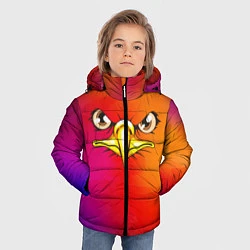 Куртка зимняя для мальчика ОРЁЛ, цвет: 3D-черный — фото 2