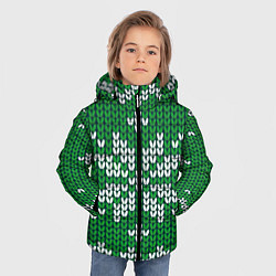 Куртка зимняя для мальчика Снежинка, цвет: 3D-светло-серый — фото 2