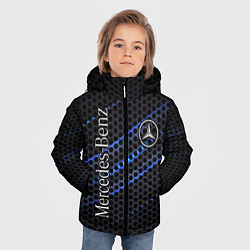 Куртка зимняя для мальчика MERCEDES LOGO NEON, цвет: 3D-красный — фото 2