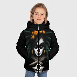 Куртка зимняя для мальчика WOMANSHAMAN, цвет: 3D-черный — фото 2