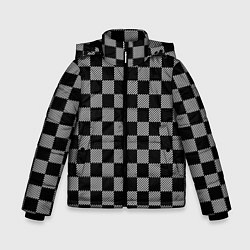 Зимняя куртка для мальчика Шахматные Клетки