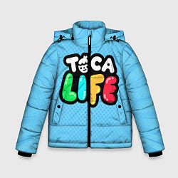 Куртка зимняя для мальчика Toca Life: Logo, цвет: 3D-черный