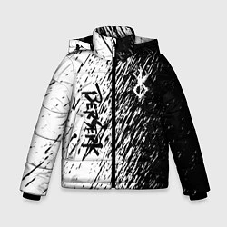 Куртка зимняя для мальчика Anime Berserk, цвет: 3D-черный