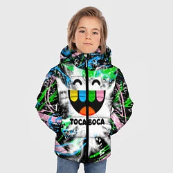 Куртка зимняя для мальчика Toca Boca: Весельчак, цвет: 3D-красный — фото 2