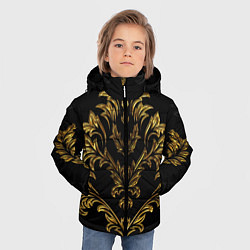 Куртка зимняя для мальчика КОВРОВАЯ ДОРОШКА, цвет: 3D-черный — фото 2