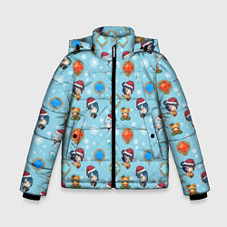 Зимняя куртка для мальчика Genshin Impact Pattern