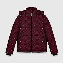 Зимняя куртка для мальчика Knitted Texture