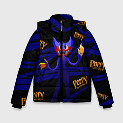 Куртка зимняя для мальчика Poppy Playtime Геометрия, цвет: 3D-черный
