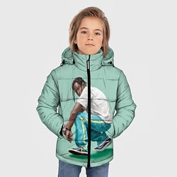 Куртка зимняя для мальчика Мятный АСАП, цвет: 3D-красный — фото 2