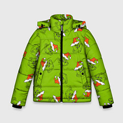 Зимняя куртка для мальчика Гринч Укротитель рождества