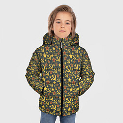 Куртка зимняя для мальчика Серп и Молот - Коммунизм, цвет: 3D-черный — фото 2