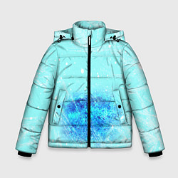 Куртка зимняя для мальчика Под слоем льда, цвет: 3D-светло-серый