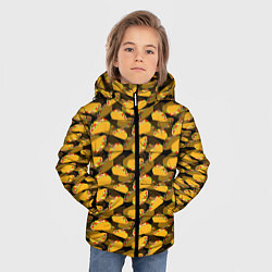 Куртка зимняя для мальчика Тако Tacos, цвет: 3D-светло-серый — фото 2