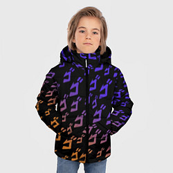 Куртка зимняя для мальчика JOJOS BIZARRE ADVENTURE PATTERN, цвет: 3D-красный — фото 2