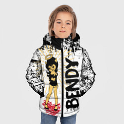 Куртка зимняя для мальчика Констебль Alice Bendy, цвет: 3D-светло-серый — фото 2