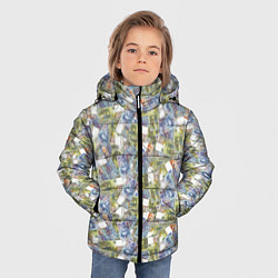 Куртка зимняя для мальчика Банкноты 50 и 100 Франков, цвет: 3D-светло-серый — фото 2