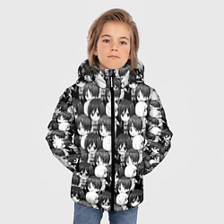 Куртка зимняя для мальчика АТАКА ТИТАНОВ ЧБ, цвет: 3D-черный — фото 2