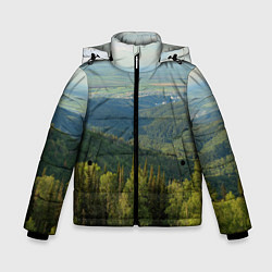 Зимняя куртка для мальчика Природный пейзаж