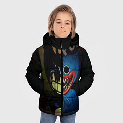 Куртка зимняя для мальчика POPPY PLAYTIME BENDY AND THE INK MACHINE, цвет: 3D-черный — фото 2