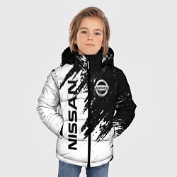Куртка зимняя для мальчика Nissan xtrail, цвет: 3D-светло-серый — фото 2