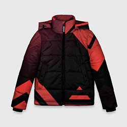 Зимняя куртка для мальчика Спортивная геометрияgeometry